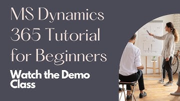 MS Dynamics 365 Tutorial for Beginners | MS Dynamics 365 Jobs and Interviews | CRM Software Demo