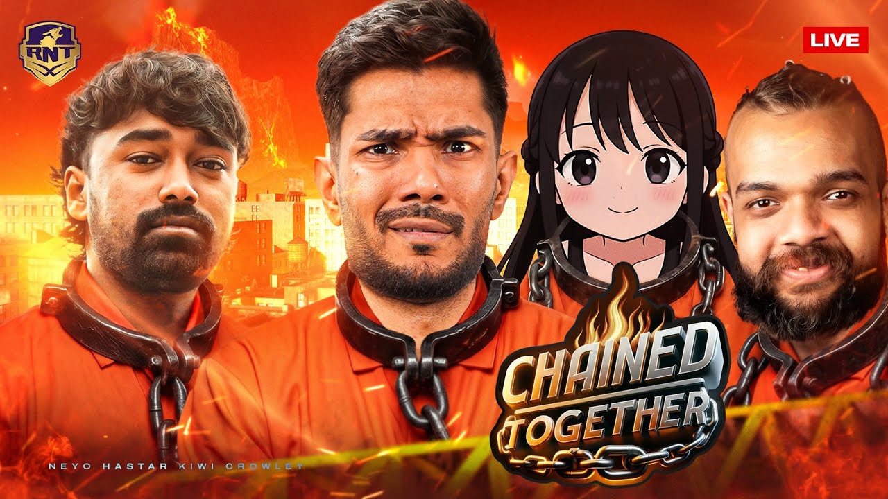 I am stucked with 3 RNTX Creators in Chained Together | Live stream Highlight