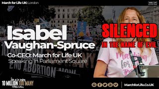 Silenced in the name of evil: Freedom of thought destroyed in the UK.  #isabelvaughanspruce