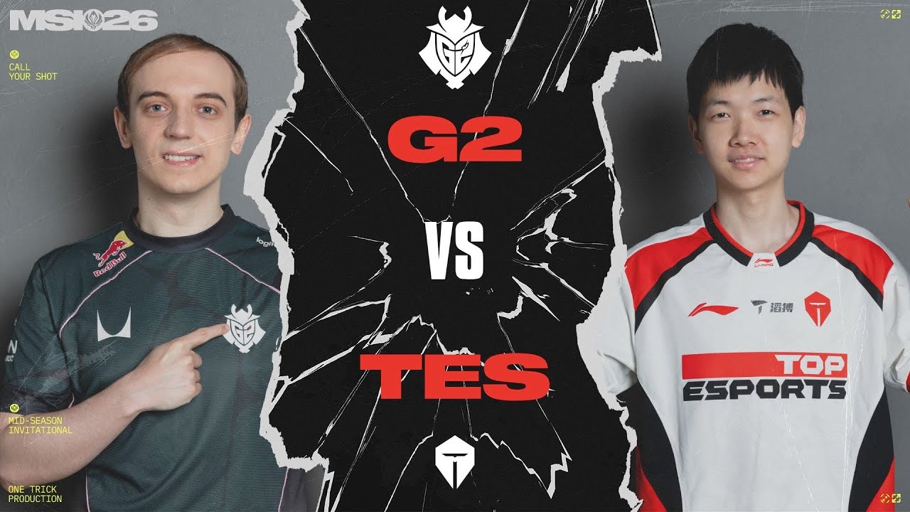 G2 vs TES, UN BO STRATOSPHÉRIQUE ! (MSI 2026)