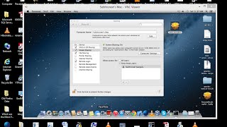 Connecting to MAC OS desktop remotely from Windows.