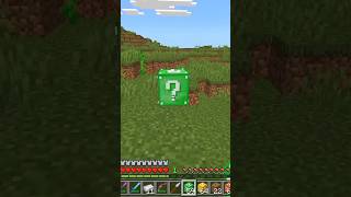 CAPACETE de NEVE &amp; BLOCO Verde da SORTE no Minecraft