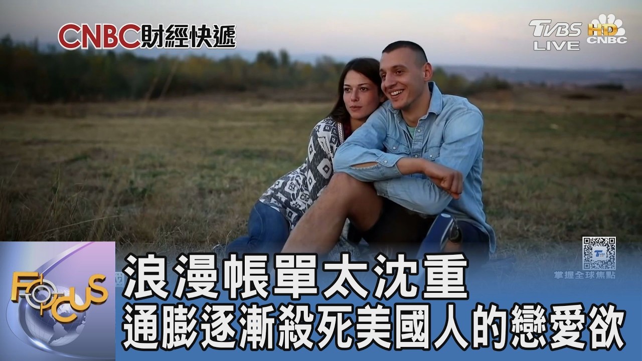 浪漫帳單太沈重 通膨逐漸殺死美國人的戀愛欲｜FOCUS午間新聞 20260520 @TVBSNEWS01