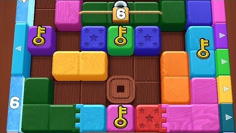 Wood Away Block Jam Level 233 Game Walkthrough Solution