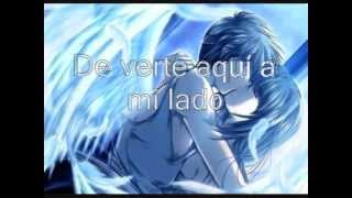 Video thumbnail of "Te he Echado de Menos - Pablo Alborán (Lyrics/Letra) Anime"