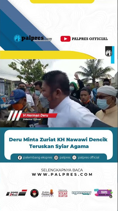 Deru Minta Zuriat KH Nawawi Dencik Teruskan Syiar Agama - PALPRES #shorts