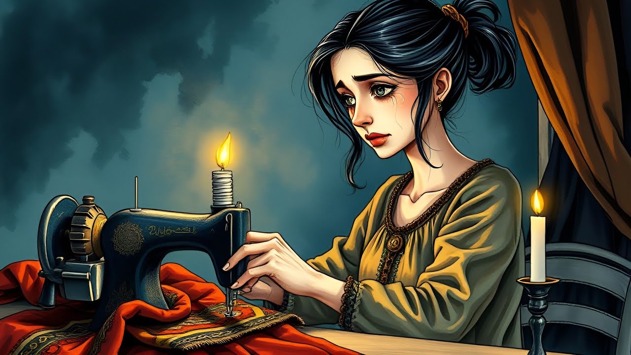 الفتاة التي خيطت فستان الوالي لكن القماش كان يخفي سرًا مرعبًا #قصة