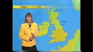 BBC Weather 12th September 1996