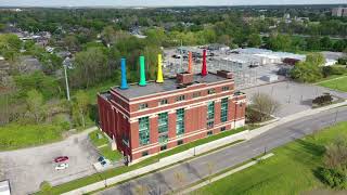 Science Central Fort Wayne Drone Footage in 4k