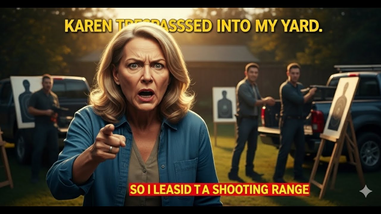 Karen Trespassed Into My Yard — So I Leased It to a Shooting Range ...