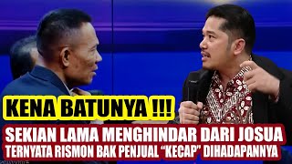 Kena Batunya! Sekian Lama Menghindar Dari Josua Ternyata Rismon Bak Penjual \