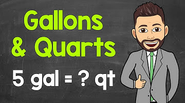 Gallons & Quarts | Gallons to Quarts & Quarts to Gallons | How Many Quarts in a Gallon?