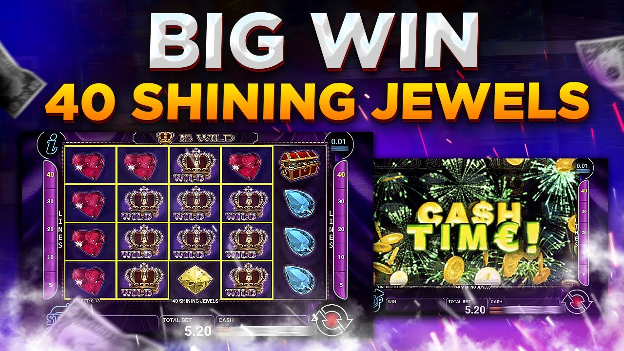 40 Shining Jewels Slot Review | Demo & Free Play | RTP Check video preview