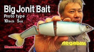メガバスの236mmビッグジョイントベイト「ガルダ」を紹介【中村哲也