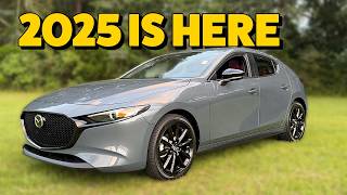 Sports Performance This Has it All! | 2025 Mazda3 Hatchback Carbon Edition Polymetal Gray