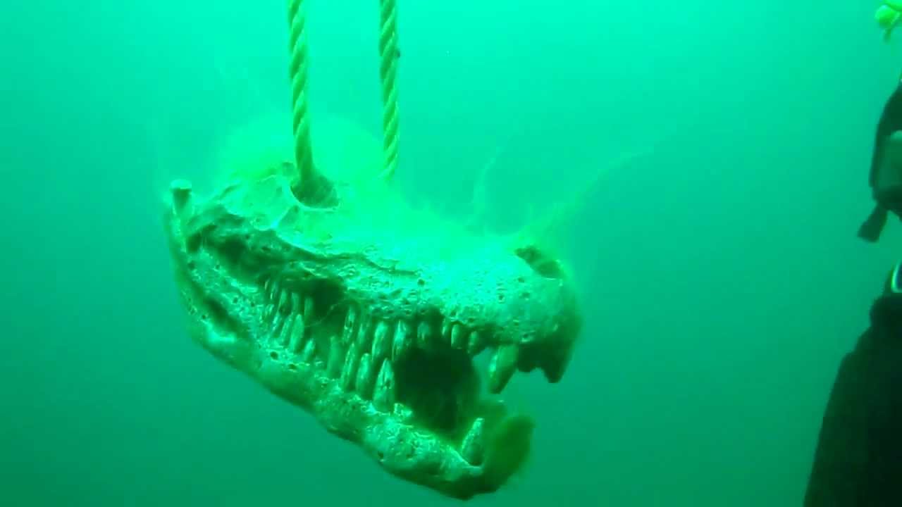 Gothic underwater zone Gilboa quarry ohio YouTube