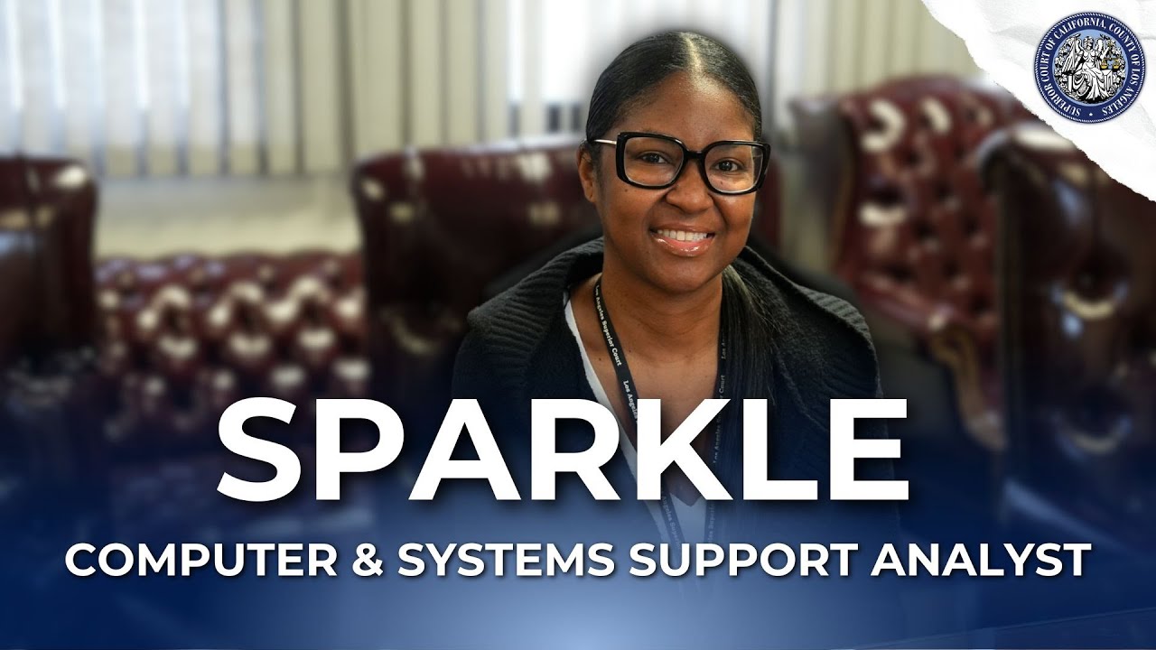 Meet Sparkle, Computer & Systems Support Analyst | Public Service Recognition Week