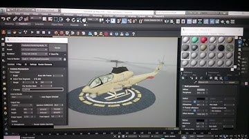 3Ds Max and Vray Helicopter Animation