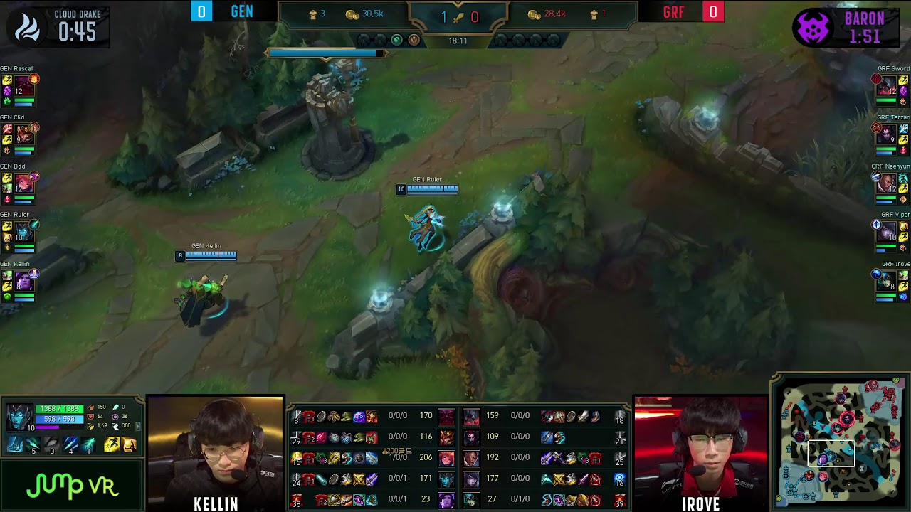 Two very useful tips for Cho'Gath and Ekko players from the LCK broadcast