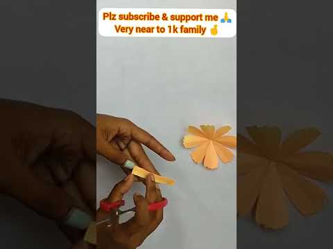 #very#easy#paper#cosmos#flower#paperflower#papercraft#viralvideo#ytshorts#viral#shorts#trending