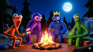 Rainbow friends monsters Roleplay under moonlight |