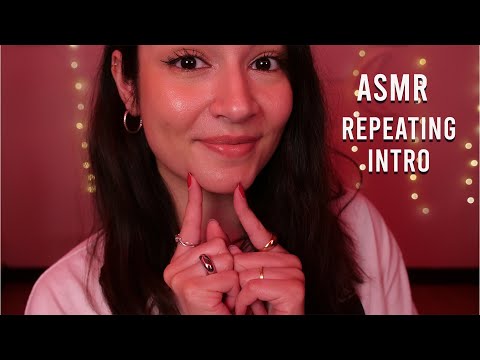 ASMR Repeating My Intro Compilation ♡