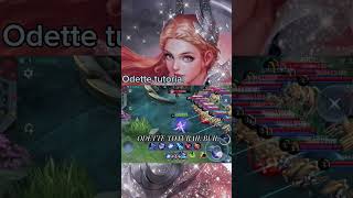 TUTORIAL ODETTE#mlbb #odette #tutorial