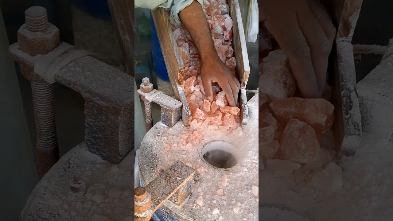 pink salt crushing machine | pink salt | salt manufacturing 