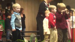 Brayden's Christmas program