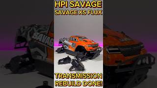HPI Savage XS Flux- New gears, new slipper installed!