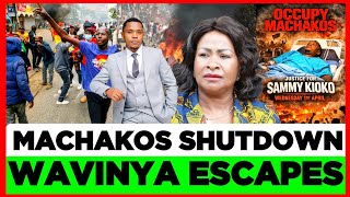Wueh Kimeumana Protest Erupt In Machakos Today ,Justice For Summy Kioko, Gov Wavinya Escapes