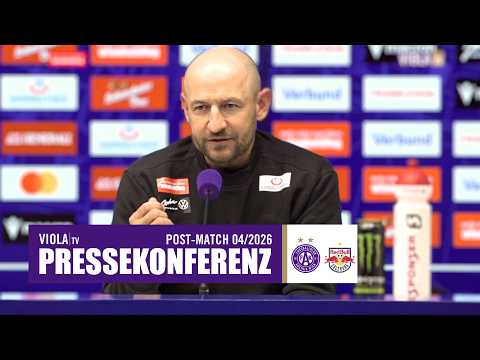 Live: Pressekonferenz nach Austria Wien -RB Salzburg mit Stephan Helm (04/2026) #faklive #ViolaTV — football video