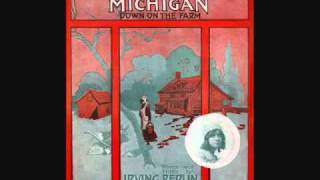 Billy Murray - I Want to Go Back to Michigan (1914) chords