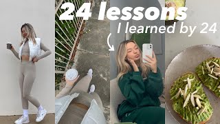 Celebrity 24 LESSONS I LEARNED AT 24 Profile