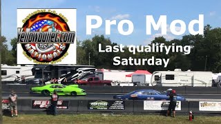 Yellow Bullet Nationals 2023 ProMod qualifying Saturday