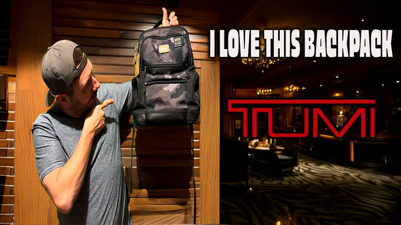 TUMI PARRISH CAMO BACKPACK *Giveaway* #TUMI #backpack #luggage