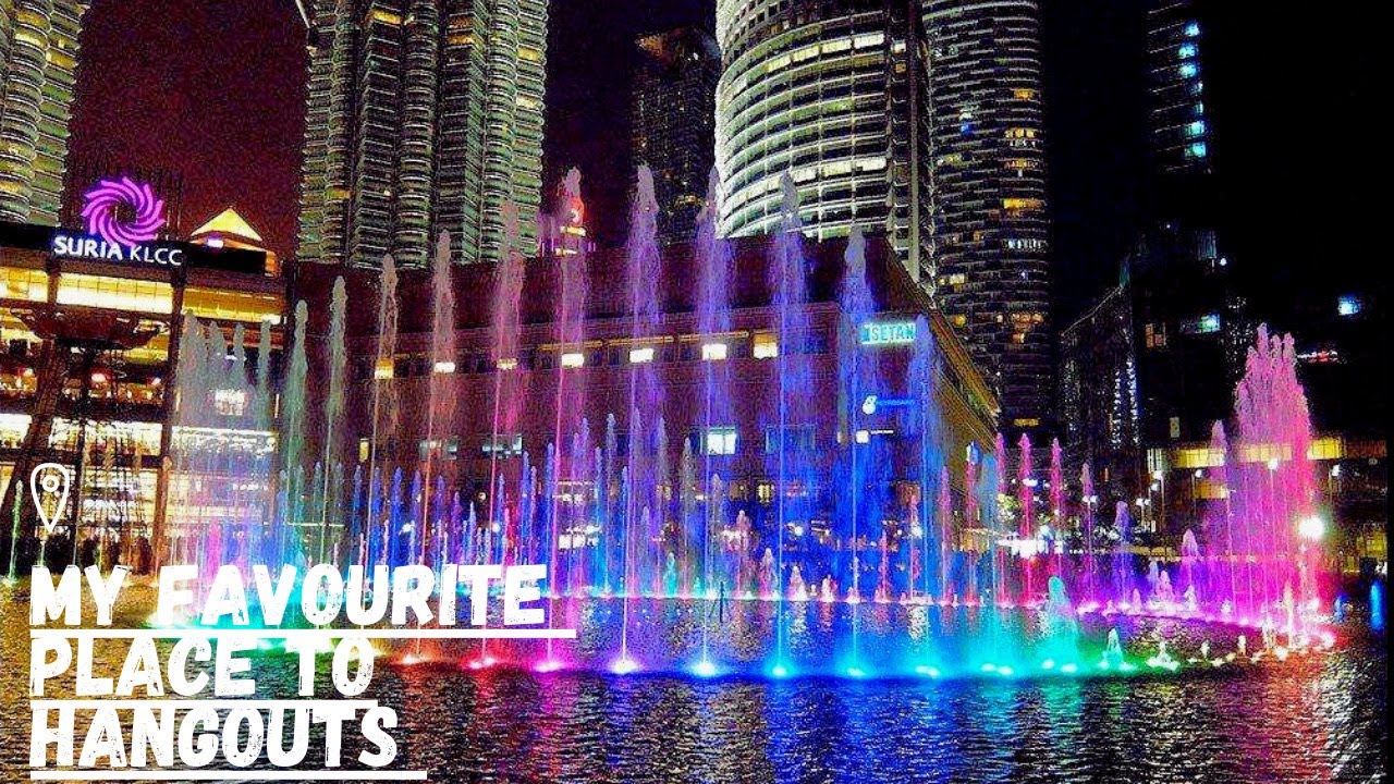KLCC DANCING WATER FOUNTAINS YouTube
