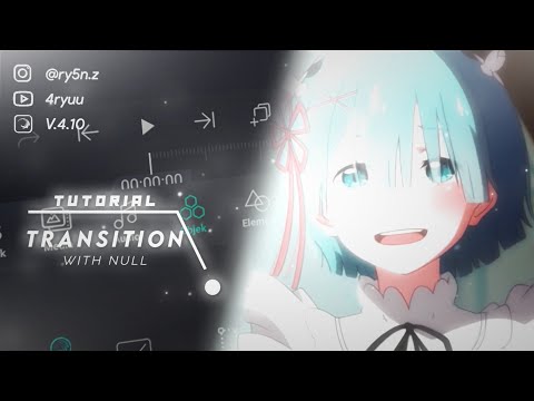 ALIGHT MOTION TUTORIAL : TRANSITIONS WITH NULL (ZOOM IN/OUT)