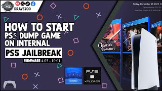 How to Load/Start PS5 Game Dump from internal SSD on PS5 Jailbreak | Fix Black Screen