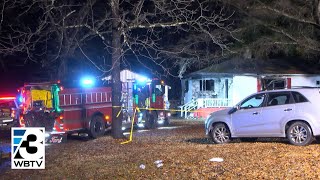 Sheriff: 2 Children Pulled From Burning Denver, NC Home Have Died