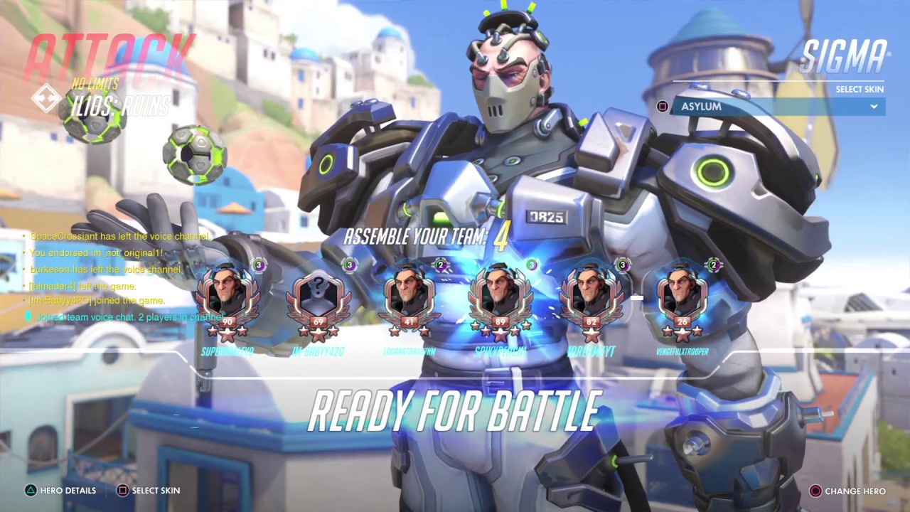 Overwatch In Queue Overwatch Update Brings Sigma And Role Queue – SOYX