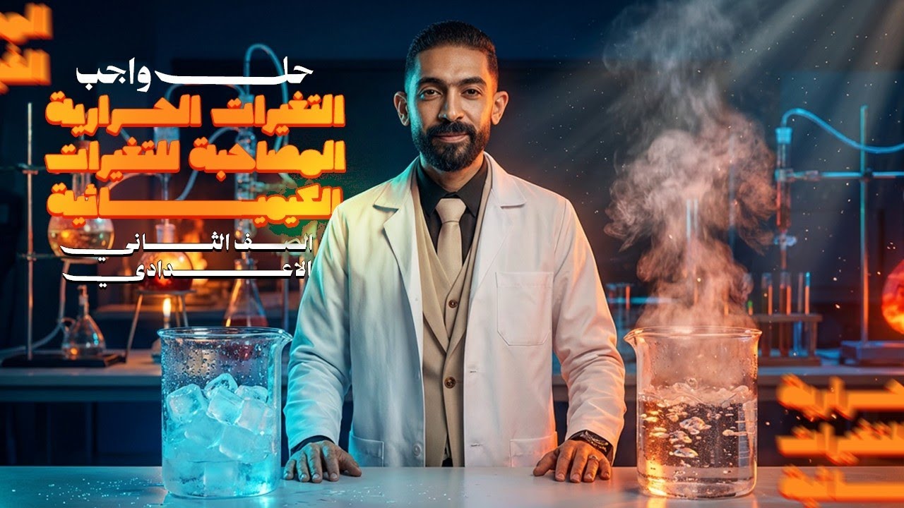 التغيرات الحرارية المصاحبة للتغيرات الكيميائية تانية اعدادي 