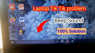 laptop button not work only Tik Tik beep sound / laptop but not work tik tik awaz problem