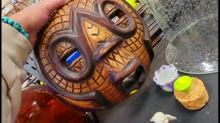 FTSF "Tiki mask & some 1971 vintage ceramic Christmas trees and carolers" and so much more!