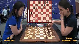 Ju Wenjun (2522) - Gunay Mammadzada (2408) | World Blitz 2023 | Round 5