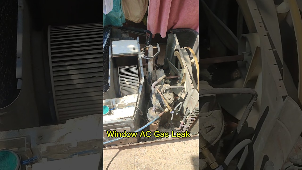 Window AC Gas Leak Repair, Window AC Gas Refill, Window AC Leak Testing