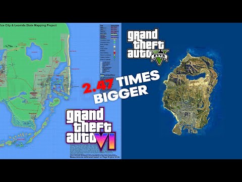 MrBossFTW: GTA 6 MAP IS NEARLY 2.5X BIGGER THAN GTA 5 MAP!