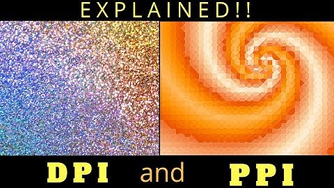 DPI Vs PPI : comparison video || Explained properly!! ( in 3 minutes)