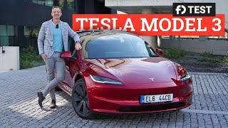 Tesla Model 3 Highland v podrobném testu. Jak se povedla?