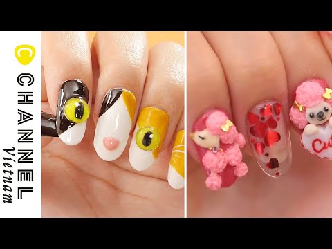 Video Nếu chụm 5 ngón tay lại với nhau ...!? Nail chú mèo... - youtube